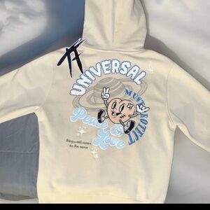 *LIMITED EDITION* “UNIVERSAL -THINGS WILL NEVER BE THE SAME-“ (SIZE L) HOODIE
